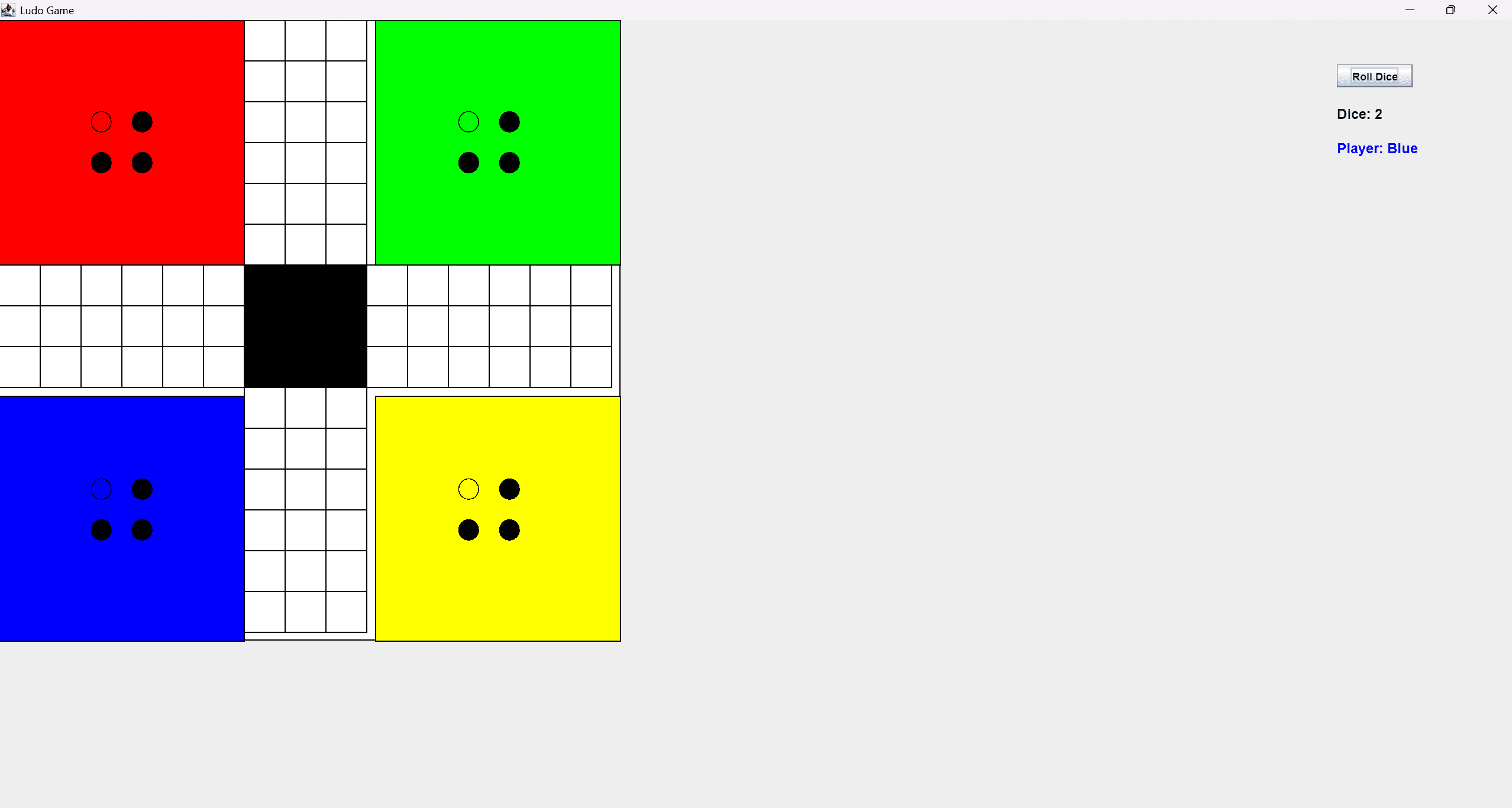 Modern Java Swing Ludo Game
