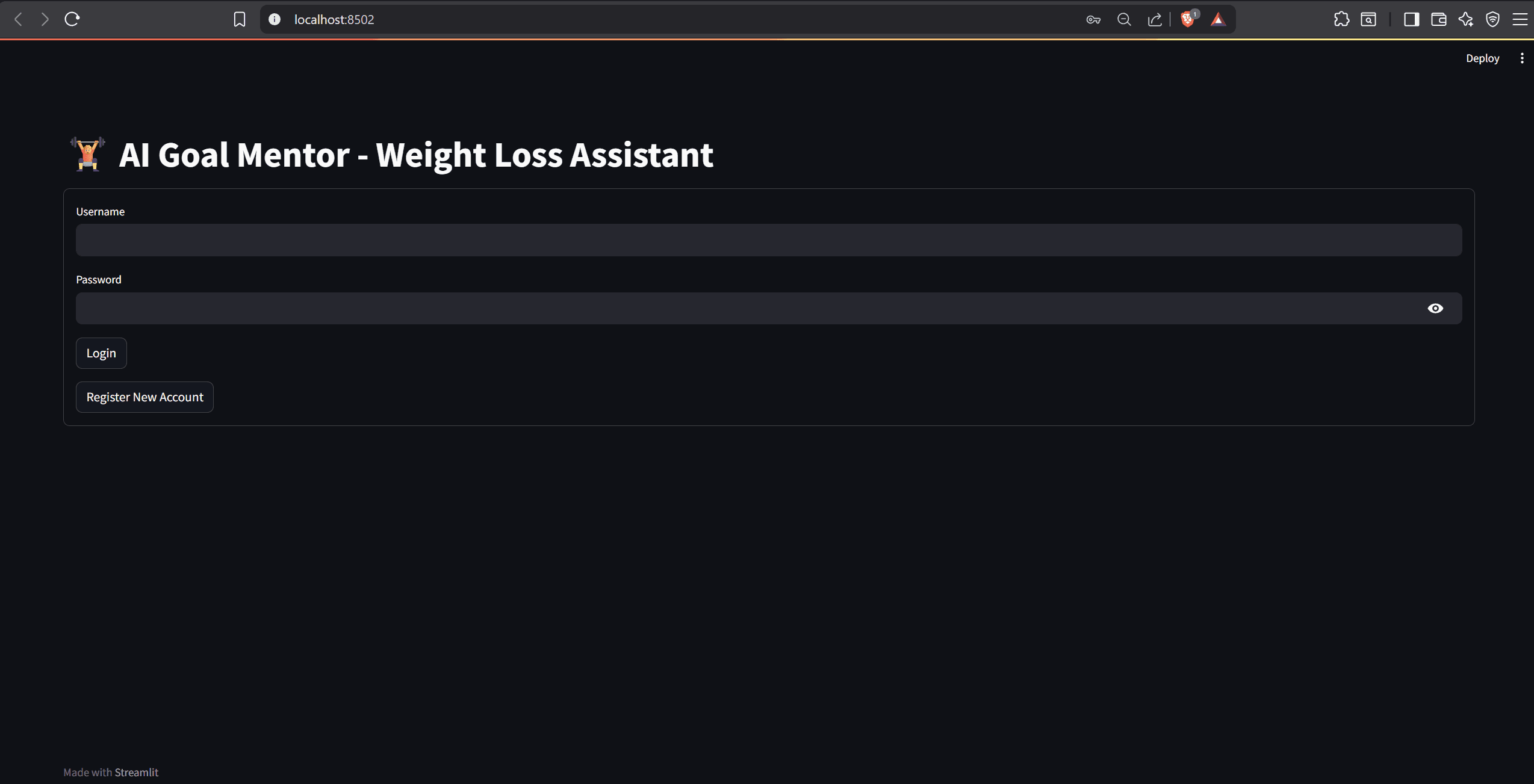 AI-Powered Weight Loss Journey Planner